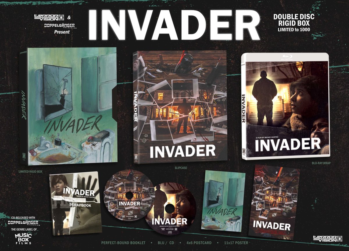 disc_connected's tweet image. ***ANNOUNCEMENT***

Coming in early July on Blu-ray in the US from @terror_vision: #Invader (2024)!

Ana is a long way from home. After her bus gets delayed, she arrives very late in the suburbs of Chicago and begins to fear the worst when she can’t get ahold of her cousin. A