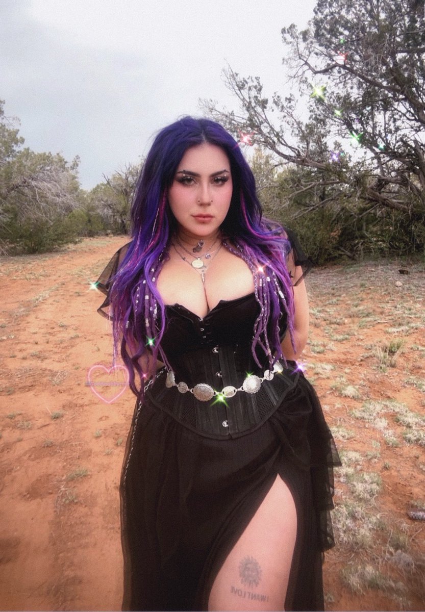 My magic drains your will and your wallet ✨⛈️