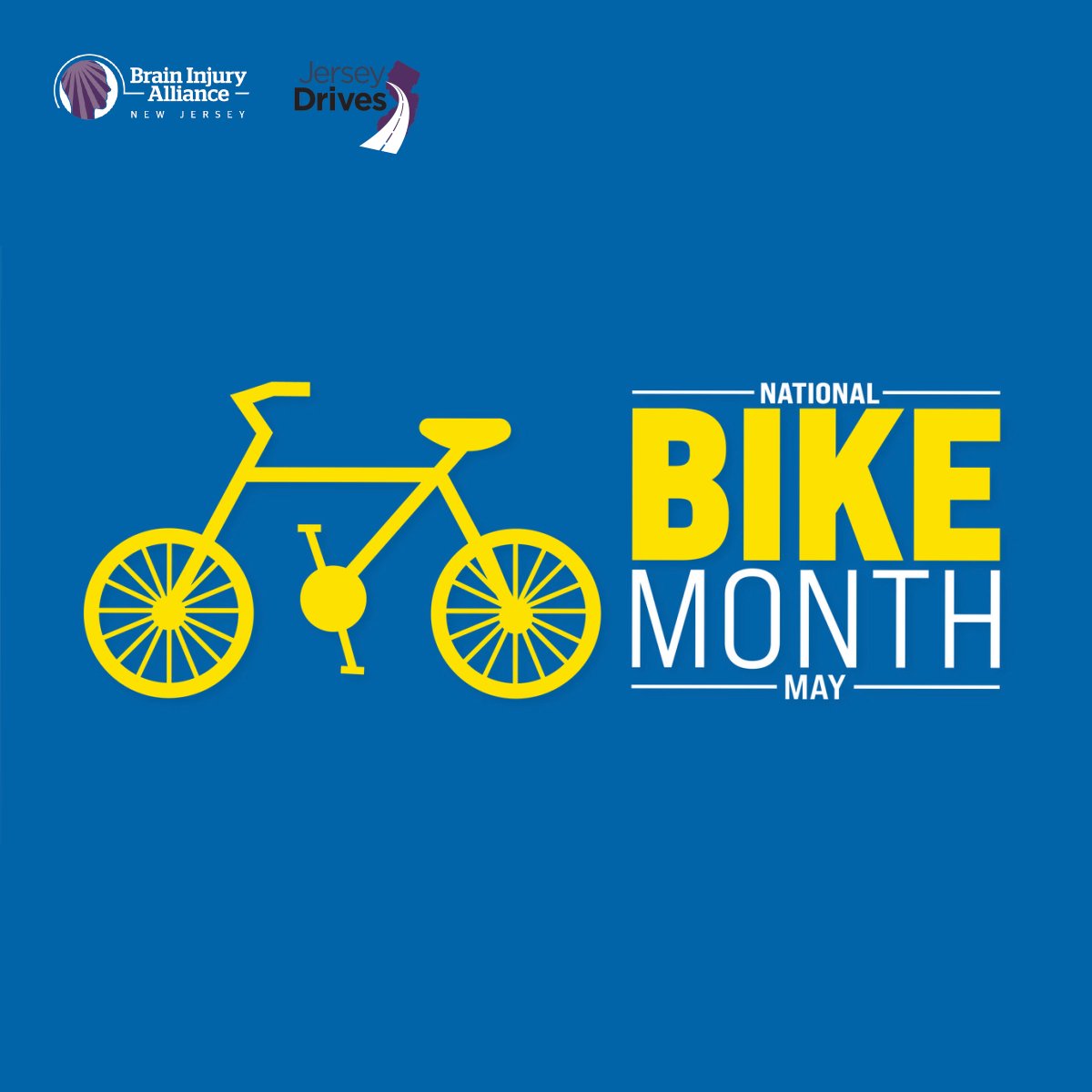 May is National Bike Safety Month. 🚴‍♂️ ​​Let's watch out for our cyclists! They are vulnerable on the road, so let's give them space because safety looks good on everyone! #BikeSafe #RideResponsibly