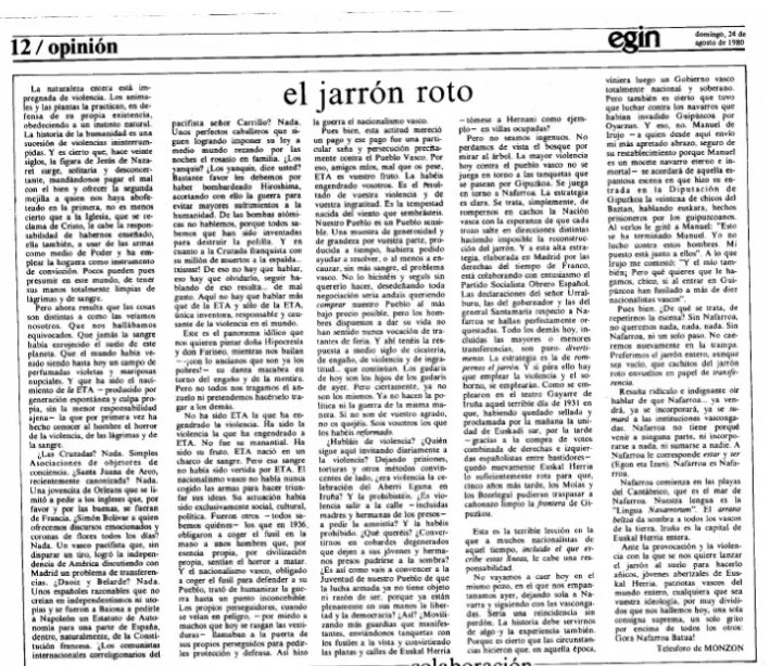 nabarlur's tweet photo. El jarrón roto
Telesforo Monzón, 1980:
#ArranoBeltza https://t.co/dbnKZz8fg8