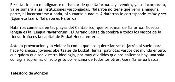 nabarlur's tweet photo. El jarrón roto
Telesforo Monzón, 1980:
#ArranoBeltza https://t.co/dbnKZz8fg8