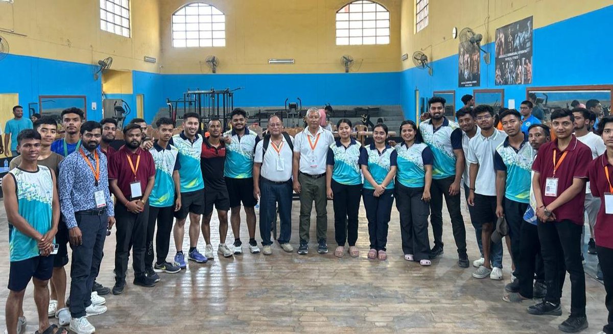 Students from AAU, have brought laurels by clinching Gold in Table Tennis (M) and Silver in Table Tennis (W) at the XXII All India Inter-Agricultural Universities Sports &amp; Games Meet 2024-25, Acharya Narendra Deva University of Agriculture &amp; Technology, Kumarganj, Ayodhya, UP.