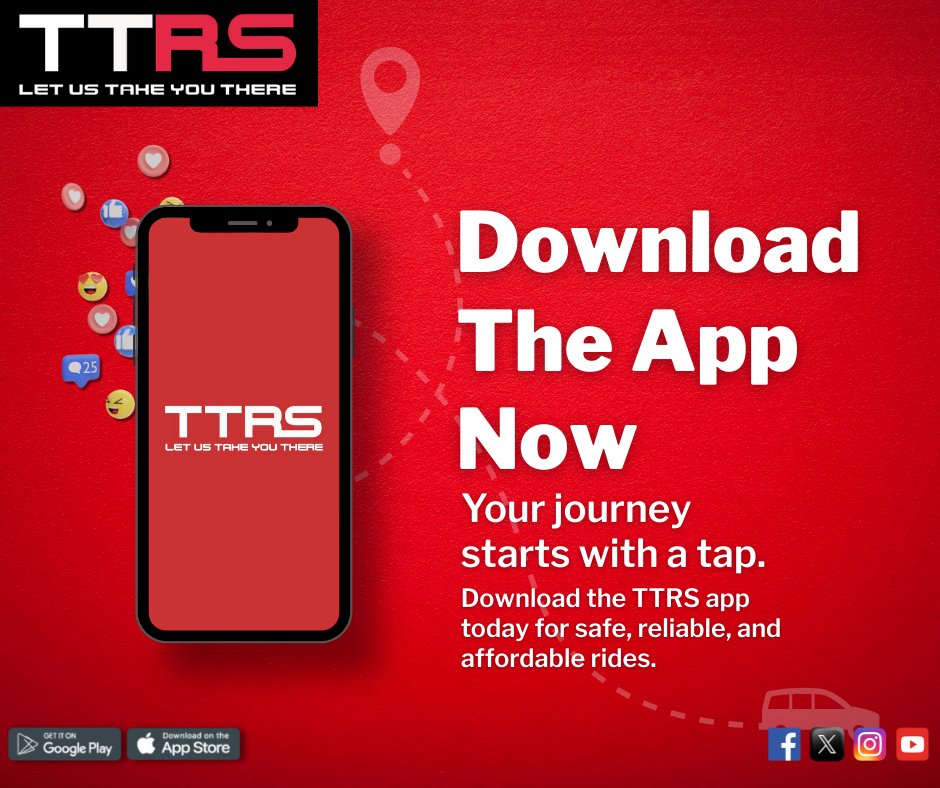 ttrideshare_'s tweet image. Ready to ride without the hassle?  Download our app and get moving in minutes! Our friendly support team is available 24/7 right in the app. Wherever you&apos;re headed, we’ve got you covered. 

#TTRideshare #TTRS #ChatSupport #TravelSafe #LetUsTakeYouThere #YourSafetyOurPriority
