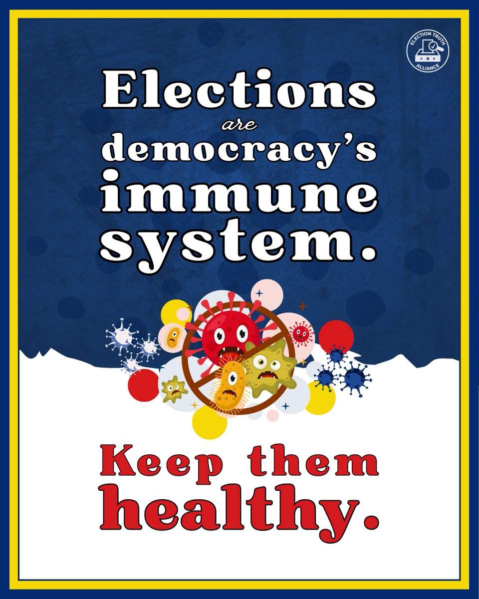 ETA_Org's tweet image. Election integrity is foundational to a healthy democracy. That’s why we’re committed to ensuring that the public is equipped with vital information about the security, integrity, and legitimacy of their vote. 

#VerifyTheVote #SecureTheMidterms #ElectionIntegrity #AuditPA