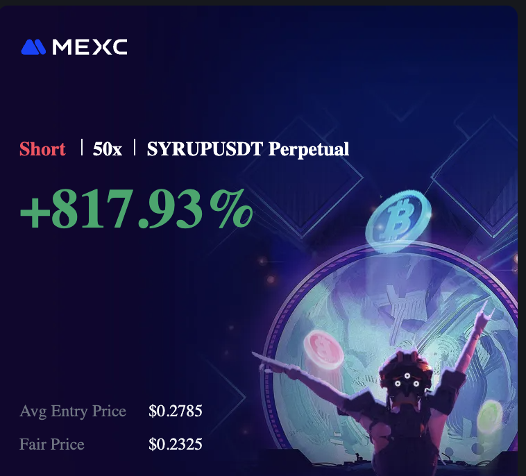 $syrup
第一次开单是左侧0.299
第二次是右侧空头结构出

Anyway, thank U! 前几天试单亏的，一下子回来了