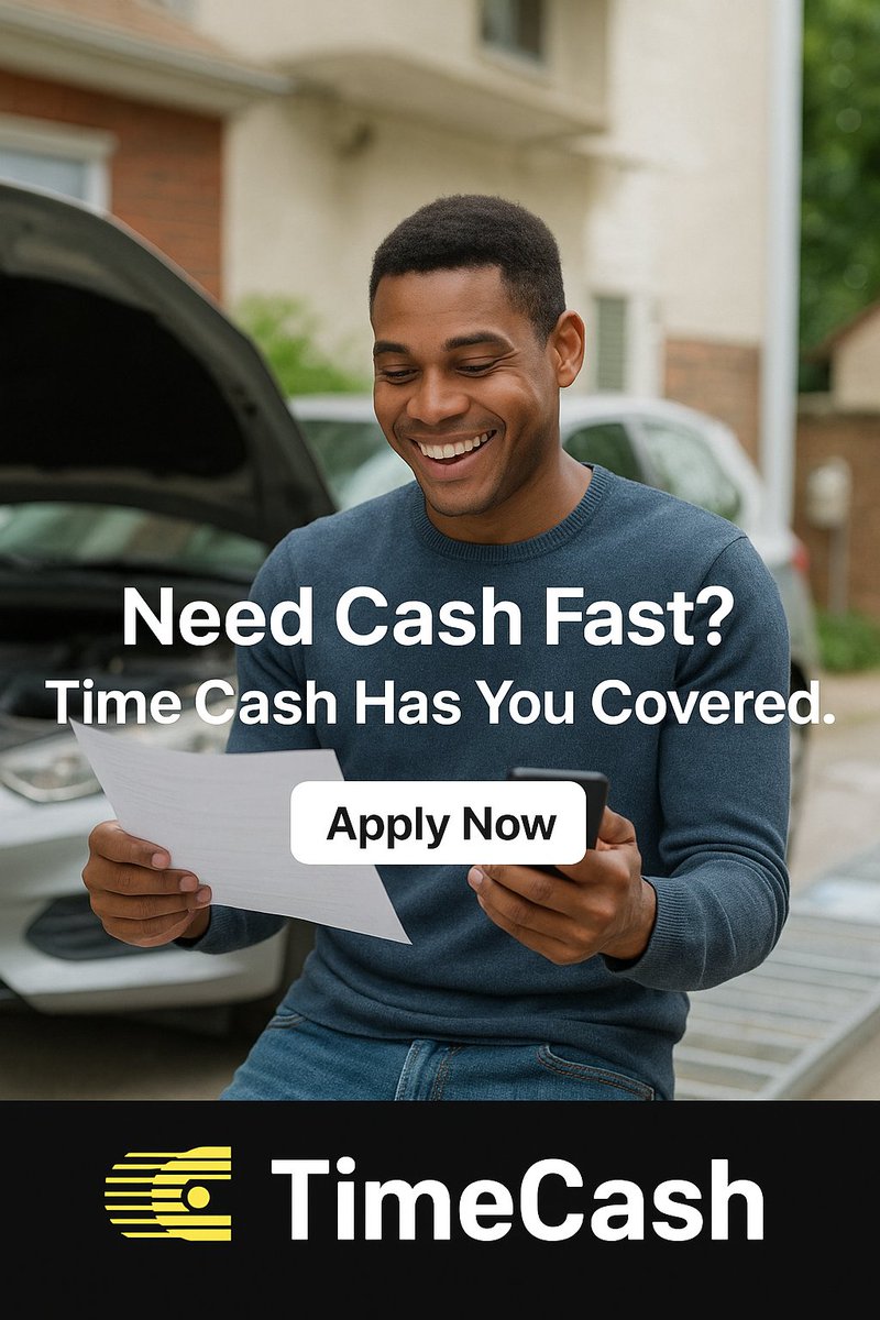 timecash005's tweet photo. Money when you need it most!

Life happens. Whether it's car repairs, medical bills, or anything unexpected
—TimeCash is your trusted partner.

✅ Loans up to $30,000
✅ Approval in 3 minutes
✅ No stress, no paperwork

Get started: https://t.co/9kneQfsh4L
#InstantLoan #Emergency https://t.co/EuBzF7ECHW