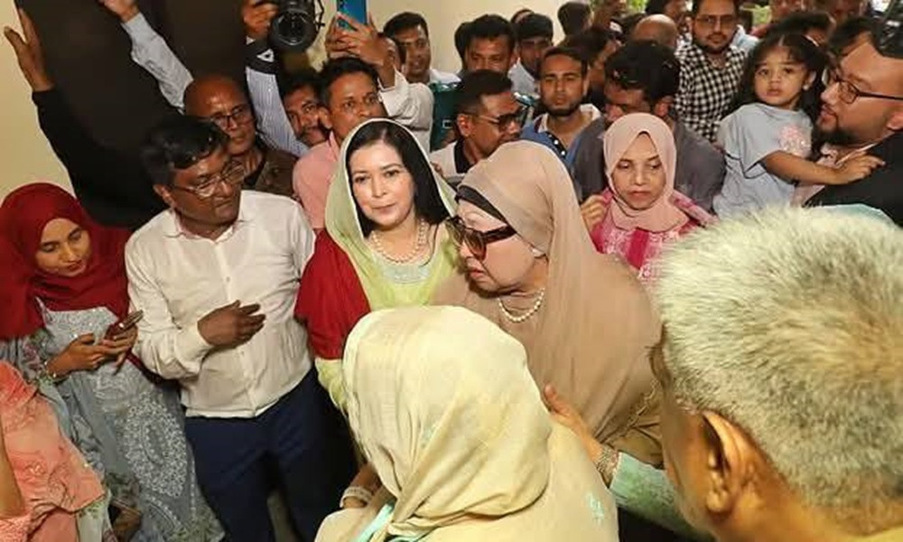 চেয়ারপারসনের আগমনে বিএনপিতে উচ্ছ্বাস
