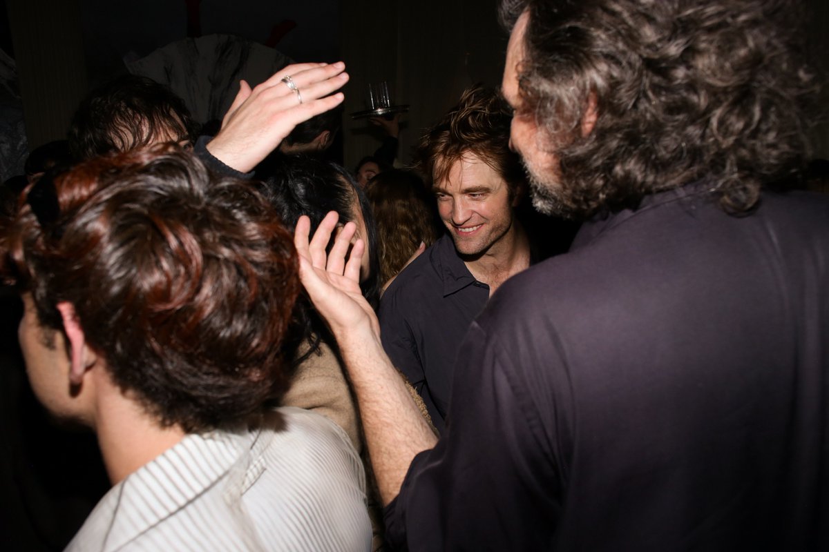 Robert Pattinson and Charli XCX photographed by Christopher Petrus at Ayo Edebiri’s #MetGala after-party!