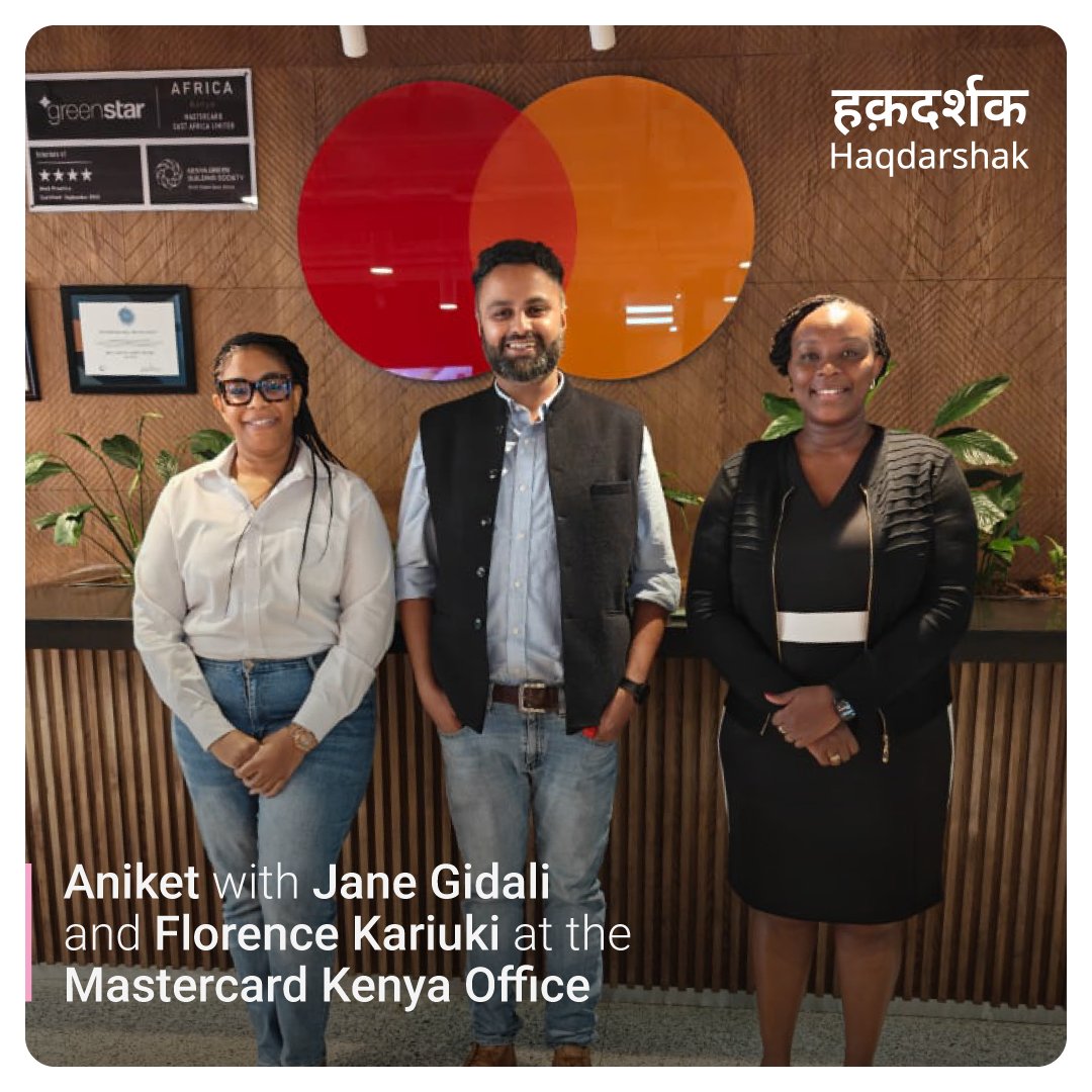 haqdarshak's tweet image. We&apos;re in Kenya today!

As part of our journey through four dynamic markets internationally, we&apos;re thrilled to be in Kenya, discovering new opportunities, and exploring exciting conversations around potential synergies in Kenya!