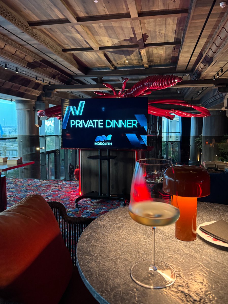 monolith.vc (@monolith_fund) on Twitter photo After the noise of #TOKEN2049, a moment of calm 🧘♂️
We hosted a private evening for our closest partners:
@laura_gateio – Principal <a href="/gate_ventures/">Gate Ventures</a>
<a href="/Marwanchahboun_/">Marwan Spartan Group</a> & <a href="/leeorgroen/">Leeor Groen</a> – Executive Director, and MD <a href="/TheSpartanGroup/">The Spartan Group</a>
<a href="/_stxrberri/">Anastasiia - Web3 Hub 🧯</a> – Ecosystem Lead <a href="/cryptorsyio/">Cryptorsy Ventures</a> After the noise of #TOKEN2049, a moment of calm 🧘♂️
We hosted a private evening for our closest partners:
@laura_gateio – Principal <a href="/gate_ventures/">Gate Ventures</a>
<a href="/Marwanchahboun_/">Marwan Spartan Group</a> & <a href="/leeorgroen/">Leeor Groen</a> – Executive Director, and MD <a href="/TheSpartanGroup/">The Spartan Group</a>
<a href="/_stxrberri/">Anastasiia - Web3 Hub 🧯</a> – Ecosystem Lead <a href="/cryptorsyio/">Cryptorsy Ventures</a>