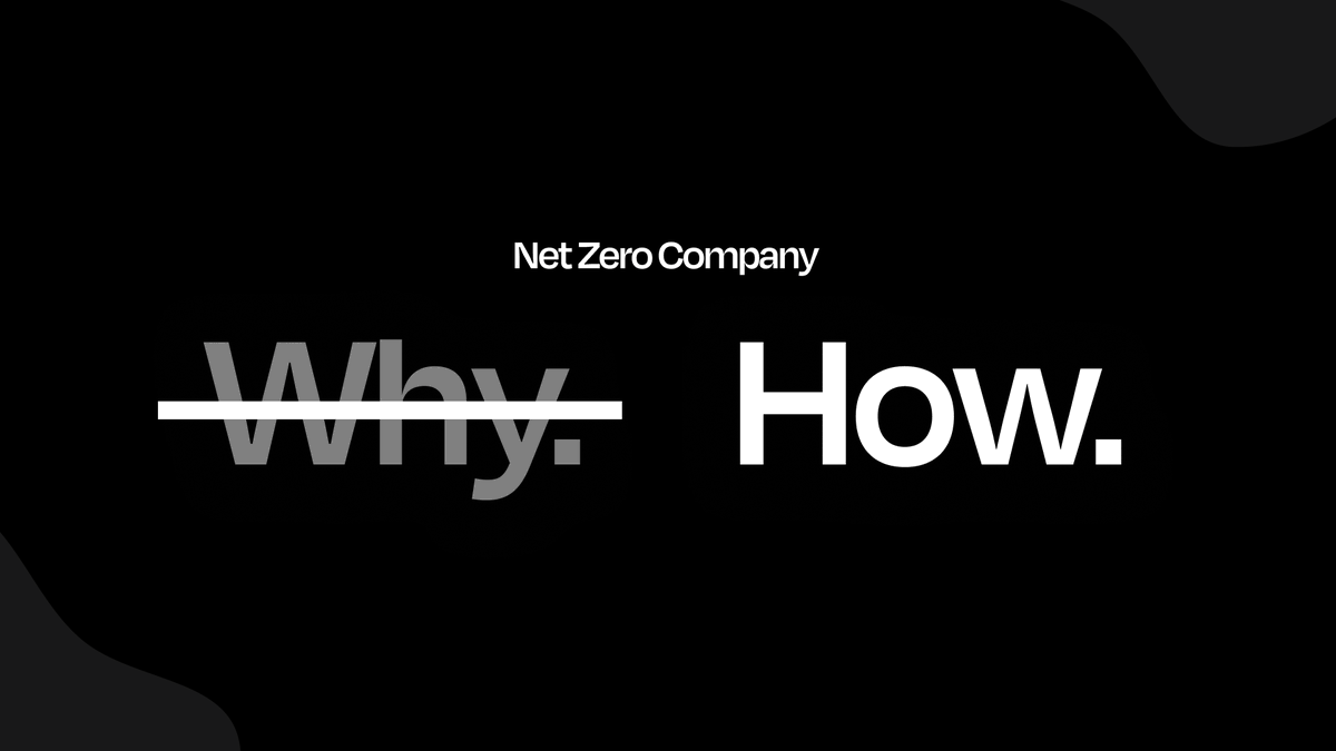 Net Zero Company tweet media