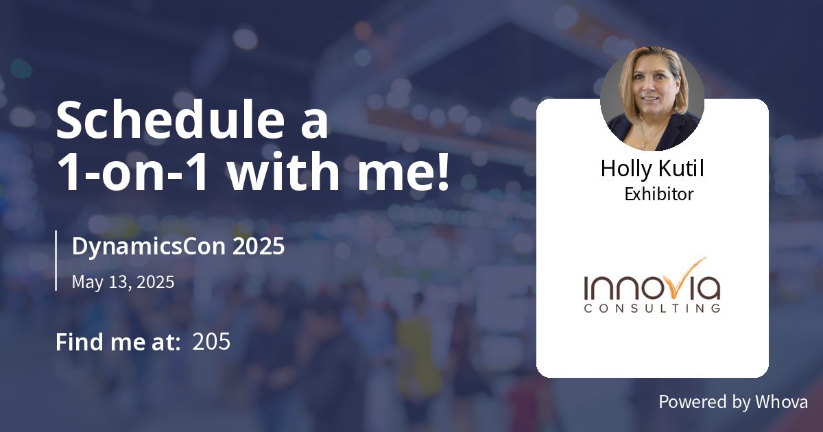 htkontheweb's tweet photo. Come check us out at DynamicsCon 2025. #dynamicscon #DynamicsCon2025 - via #Whova event app https://t.co/DOS313o8H4