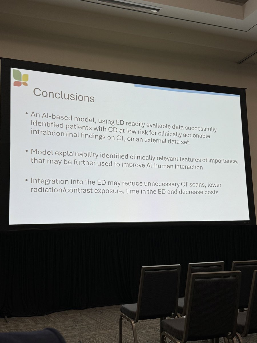 VoiceForIBD (@voiceforibd) on Twitter photo On the last day of <a href="/DDWMeeting/">Digestive Disease Week</a> - it’s exciting to see #AI being used to reduce unnecessary CT scans in #Crohns patients presenting to the #ED (in low risk patients) #IBD patients are exposed to far too much radiation in our lifetime, so the consideration to reduce is 🔑 #DDW2025 On the last day of <a href="/DDWMeeting/">Digestive Disease Week</a> - it’s exciting to see #AI being used to reduce unnecessary CT scans in #Crohns patients presenting to the #ED (in low risk patients) #IBD patients are exposed to far too much radiation in our lifetime, so the consideration to reduce is 🔑 #DDW2025