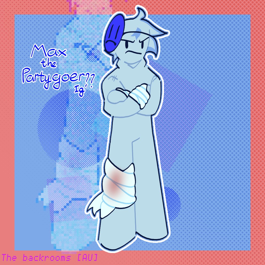 SallyWolf_Alia's tweet photo. [redesign this oc]
Max the partygoer(ig)
Pic 4: the old ones (2022)
[The backrooms Au]
#Entity67  [#Entity68] #partygoer [#partypooper] #Thebackroom 
#Art #redesignoc 
Mai thi rồi mà chx học gì🥰👊💦[joke] https://t.co/Ht6AtffS8d