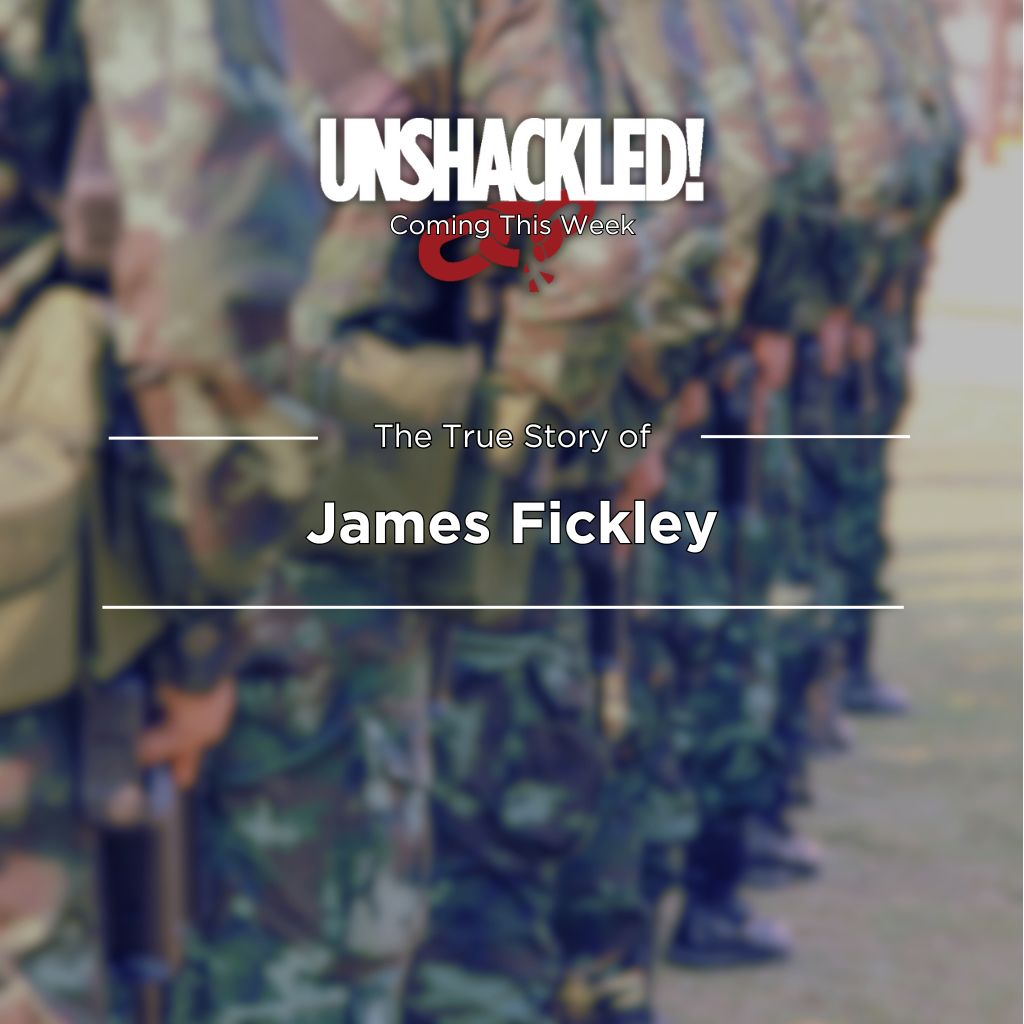 James Fickley grew up without a father, but he was never truly alone. Could the presence of an unseen Friend rewrite the course of his life?

Where to listen: - unshackled.org/on-demand/brow……………- http://unshackledradio.org- or on our free Unshackled app!
