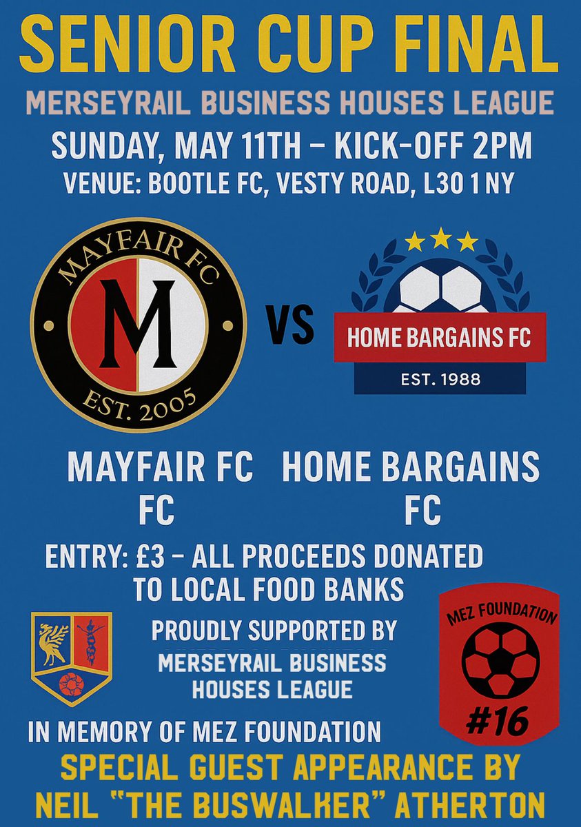 TheBuswalker's tweet image. Today I can let another cat out of the bag 🚌🥾
A massive thank you to Paul James Meharg for arranging this. I can wait for this event ⚽🏆
#buswalker #TheBigChallenge #bus #Amazing #foodpoverty #football #cupfinalday #CupFinals #Bootle @BusinessHouses2 @bbcmerseyside @Bootle_FC