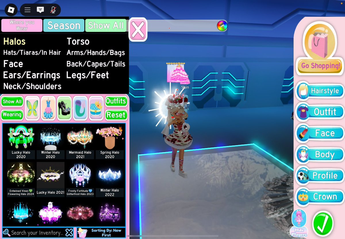 selling royale high halos and 3 million diamonds for robux 
#royalehigh