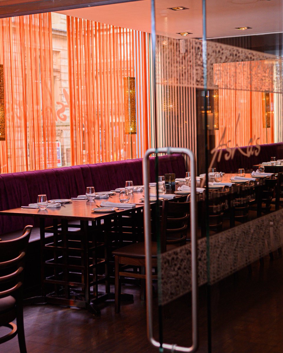 Private Dining At Asha’s 🍴✨

From intimate dinners to larger celebrations, we can cater for groups of 8 to 55! 👥🎉

Every event is tailored to your needs with options including projector screens, partitions and so much more.

Get in touch by calling 0121 200 2767 📲