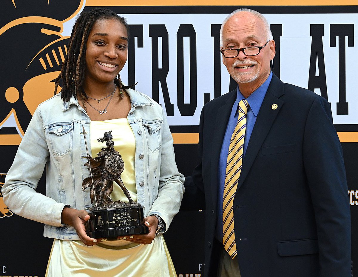 Women’s Basketball Awards🏆🏀
Offensive- Amore’ Kirkland
Defensive- Nyla Mitchell
MVP- Amire Banks
Female Trojan of the Year- Keara Duncan