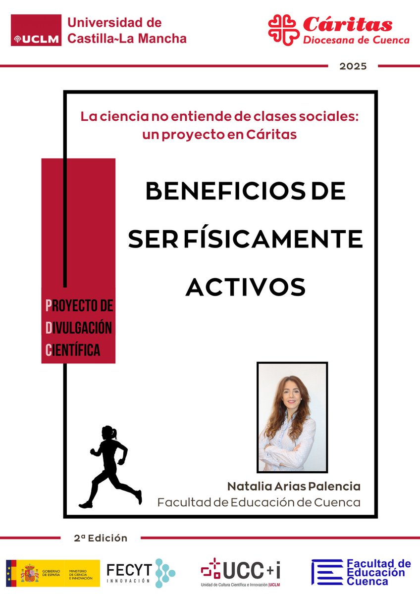 Alejandro Prieto (@alex_edufis) on Twitter photo 😊 Esta semana comenzamos la segunda edición del proyecto de divulgación científica en @caritas_cuenca con la primera charla titulada Beneficios de ser físicamente activos <a href="/Natalia_Arias_P/">Natalia Arias</a>
🙏🏻 ¡Muchas gracias a <a href="/uclmdivulga/">UCLMdivulga</a> y @caritas_cuenca! 😊 Esta semana comenzamos la segunda edición del proyecto de divulgación científica en @caritas_cuenca con la primera charla titulada Beneficios de ser físicamente activos <a href="/Natalia_Arias_P/">Natalia Arias</a>
🙏🏻 ¡Muchas gracias a <a href="/uclmdivulga/">UCLMdivulga</a> y @caritas_cuenca!