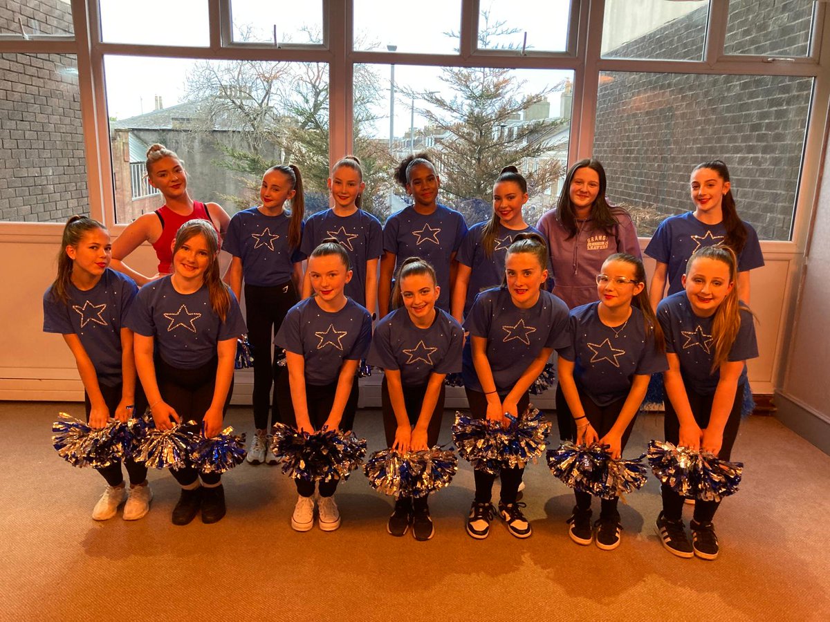 Grange Academy Dance group took part in Dance fest recently with their rendition of the Dallas Cheerleaders Thunderstruck routine. Well done to all who took part and to our senior pupils for choreographing and coaching each week