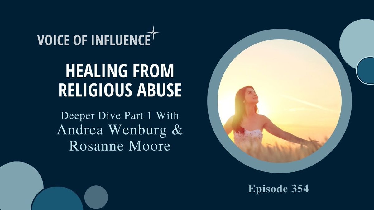 📚 Unraveling the complex layers of cult survival, Andrea Wenburg and Rosanne Moore delve into Anna LeBaron's powerful story and her bid to inform through #Hulu's #DaughtersOfTheCult. Don't miss this eye-opening #podcast episode. Tune in today! 🎧
voiceofinfluence.net/354