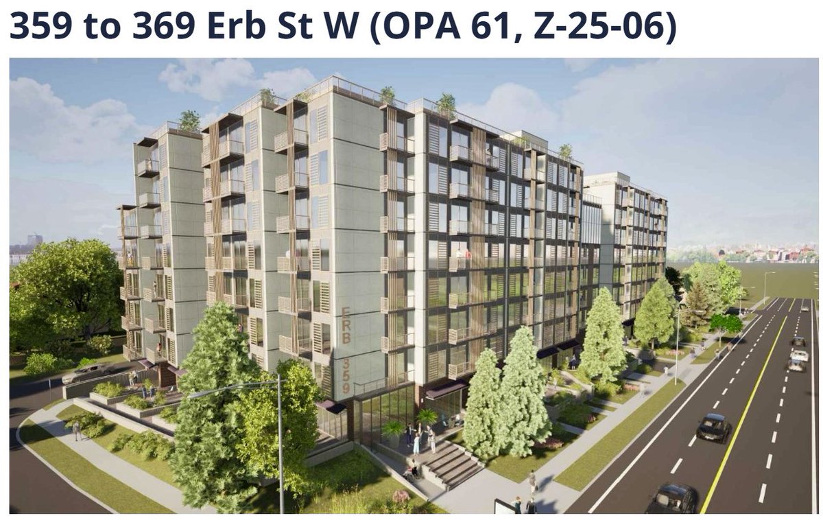 NOTICE OF AN INFORMAL PUBLIC MEETING!

An application for an Official Plan Amendment and Zoning By-law Amendments at 359-369 Erb Street West in Ward 6 <a href="/citywaterloo/">City of Waterloo</a> is coming to Council on May 26th.

Visit engagewr.ca/359-369-erb-st… for project information.