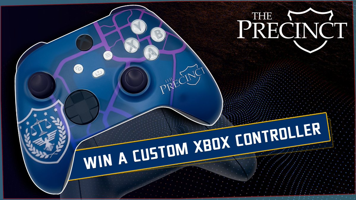 theprecinctgame's tweet image. 👮 The Chief has let the Forensic Artists go wild with this one.

🚨 To celebrate The Precinct launching on May 13th, we’re running a giveaway to win a custom Precinct-themed Xbox Series controller!

📢 Click here to enter:  bit.ly/3RQIEWU

#ThePrecinct 🚔