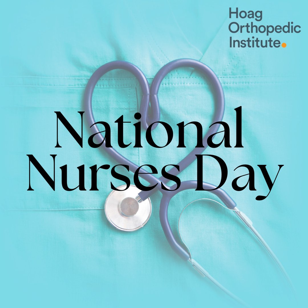 💙 Happy #NationalNursesDay! 

Today, we honor the incredible nurses who are the heart of healthcare, especially our very own exceptional team at HOI. 

Their compassion, dedication, and expertise help our patients heal and return to doing what they love most.