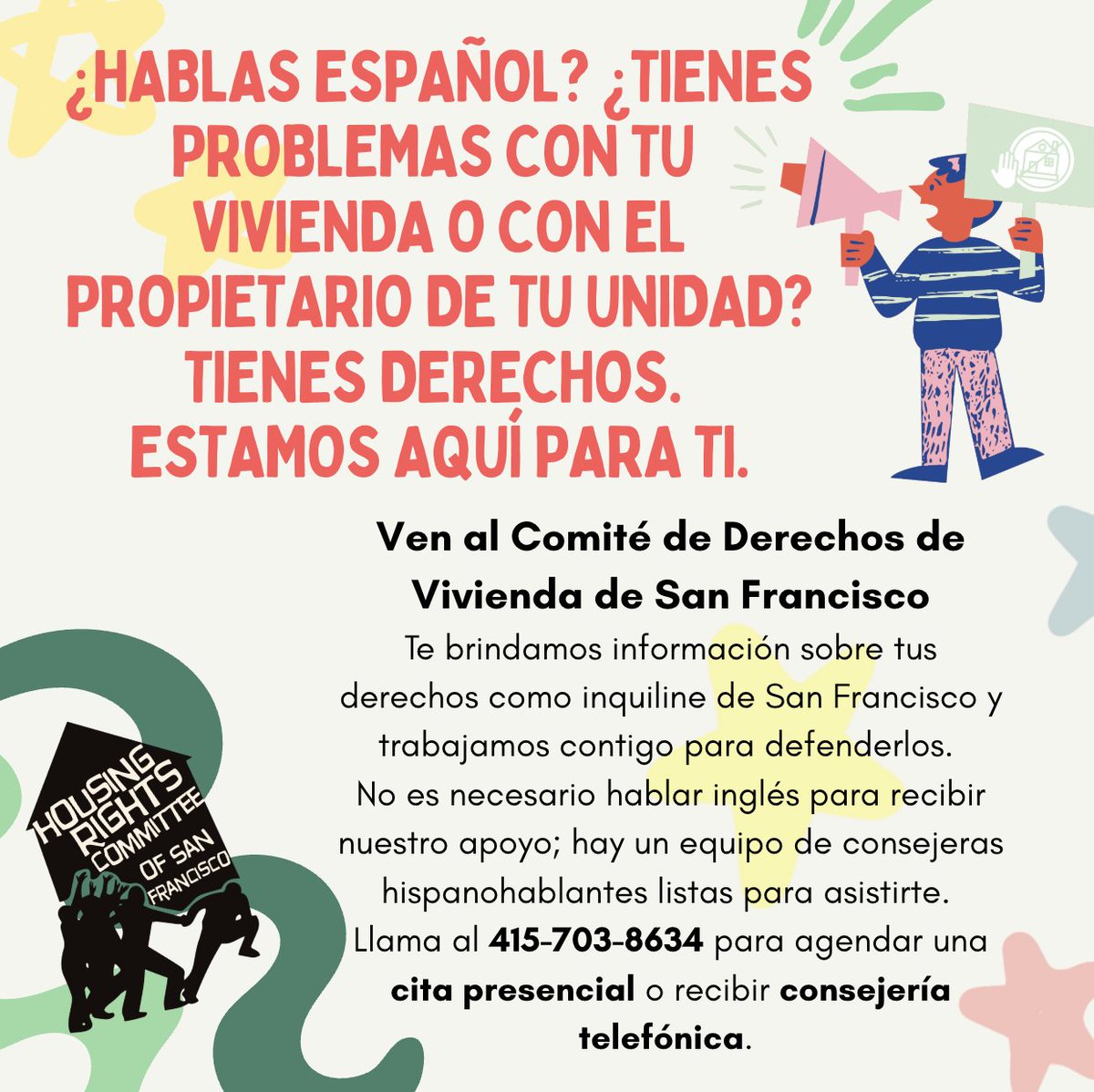 Recordatorio de nuestros servicios para hispanohablantes! ⭐🌻