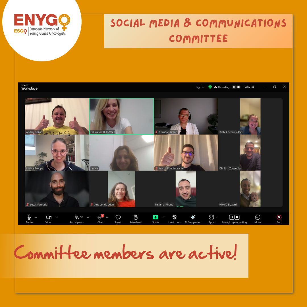 We really have a great social media committee in ENYGO and we are really grateful to be working alongside such enthusiastic team. 

Meet our team:)

We also thank Tereza and Beth for their guidance, help and support and we hope you all enjoy the content we are providing.