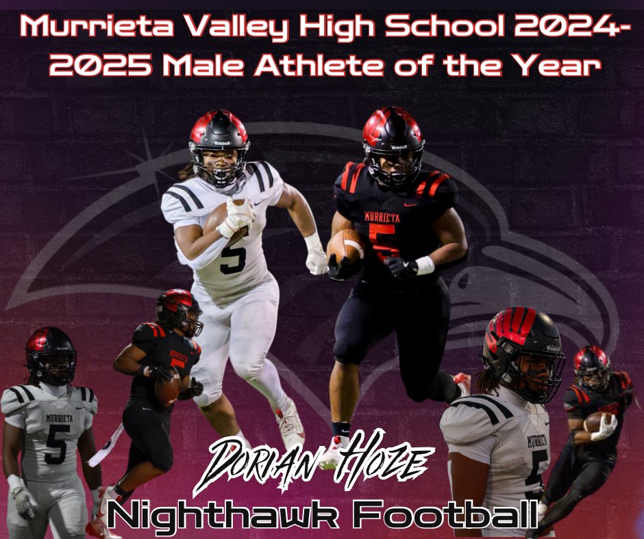 ‘24-‘25 MURRIETA VALLEY HIGH SCHOOL MALE ATHLETE OF THE YEAR DORIAN HOZE 👑 🦅<a href="/dorian_hoze/">Dorian Hoze</a>