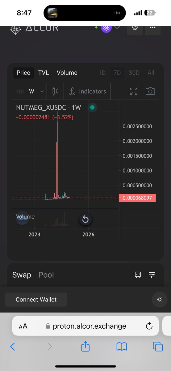 CharlieLetsgo's tweet image. If/when $nutmeg ($0.000071) reaches the current price of $xpr ($0.0037), I will give away $1,000 worth of $nutmeg to 5 people!

Must:
1. Have XPR webauth wallet, comment name 
2. Like, repost, and tag some deserving folk
3. Follow @DegenHoopers, join TG: t.me/DegenHoopers