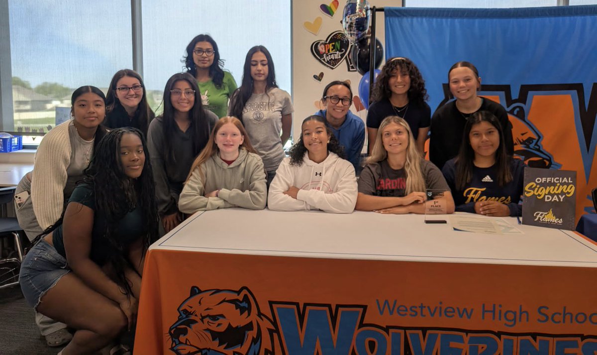 Westview High (@ops_westview) on Twitter photo Today(5/6), two Wolverines officially declared their intentions to join the education profession! Yiana Corazon will be entering the education program at the College of Saint Mary, while Zachary Havlovic will take his talents to the education department at UNO. Today(5/6), two Wolverines officially declared their intentions to join the education profession! Yiana Corazon will be entering the education program at the College of Saint Mary, while Zachary Havlovic will take his talents to the education department at UNO.
