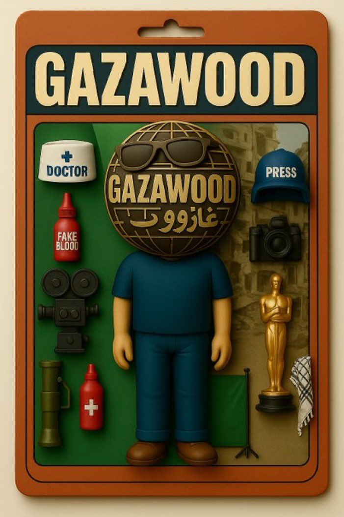 Cheryl E 🇮🇱🇮🇱🇮🇱🎗️ (@cherylwroteit) on Twitter photo One of Israel’s finest heroes ever to grace X… he tirelessly destroys the Pallywood industry one fake video at a time. It’s the one, the only…
<a href="/GAZAWOOD1/">GAZAWOOD - the PALLYWOOD saga</a> 🔥🔥🔥 One of Israel’s finest heroes ever to grace X… he tirelessly destroys the Pallywood industry one fake video at a time. It’s the one, the only…
<a href="/GAZAWOOD1/">GAZAWOOD - the PALLYWOOD saga</a> 🔥🔥🔥