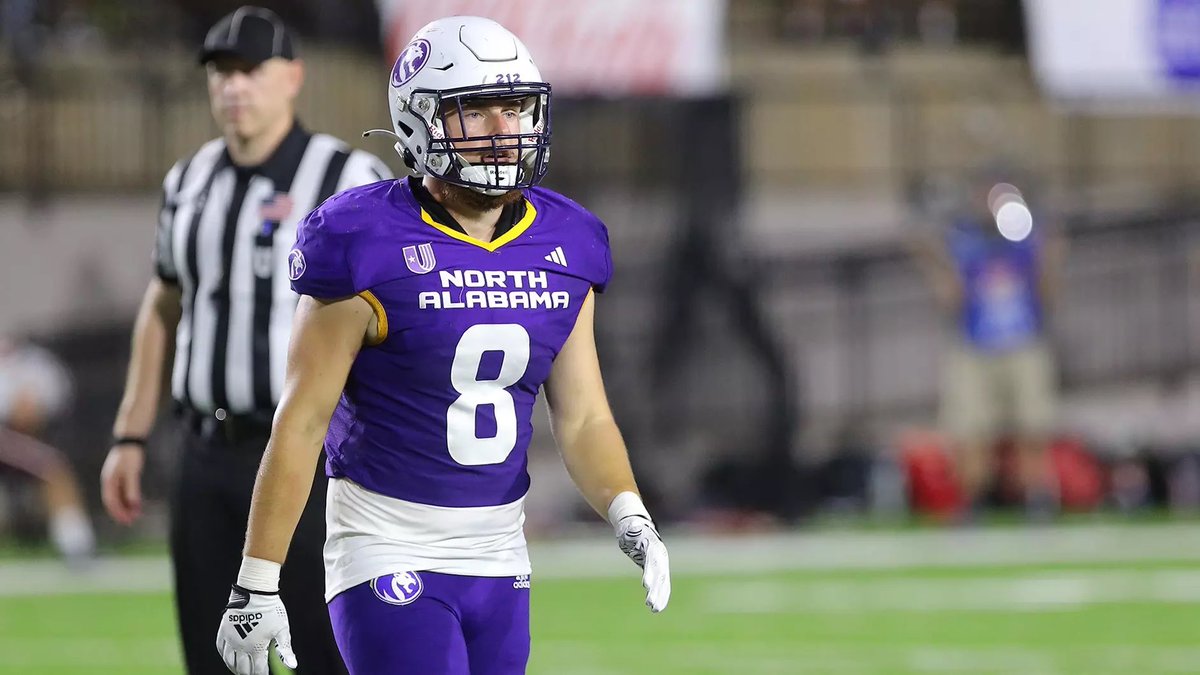 Walker Turner (@walkerturner25) on Twitter photo #AGTG After a great conversation with <a href="/iamErvgotti_21/">Deeandre Ervin.</a> Iโm blessed to have received an offer from the University of North Alabama!๐ฆ๐ฆ
<a href="/HallTechSports1/">Hall-Tech Sports</a> <a href="/ScoutFball/">Larry Rudolph</a> <a href="/AL7AFootball/">Alabama7AFootball</a> <a href="/mfarrellsports/">Mike Farrell</a> <a href="/EHSFballRecruit/">Enterprise High School Football Recruiting</a> <a href="/coachchuckdunn/">Chuck Dunn</a> <a href="/CoachJohnTurner/">John Turner</a> <a href="/CoachCaraboa/">Brock Caraboa</a> #AGTG After a great conversation with <a href="/iamErvgotti_21/">Deeandre Ervin.</a> Iโm blessed to have received an offer from the University of North Alabama!๐ฆ๐ฆ
<a href="/HallTechSports1/">Hall-Tech Sports</a> <a href="/ScoutFball/">Larry Rudolph</a> <a href="/AL7AFootball/">Alabama7AFootball</a> <a href="/mfarrellsports/">Mike Farrell</a> <a href="/EHSFballRecruit/">Enterprise High School Football Recruiting</a> <a href="/coachchuckdunn/">Chuck Dunn</a> <a href="/CoachJohnTurner/">John Turner</a> <a href="/CoachCaraboa/">Brock Caraboa</a>