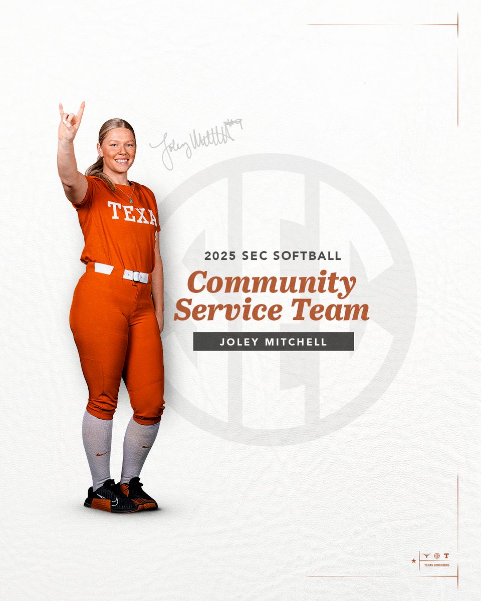 that's our girl <a href="/marie_joley/">joley mitchell</a> 👏🤘

#HookEm | <a href="/SEC/">Southeastern Conference</a>