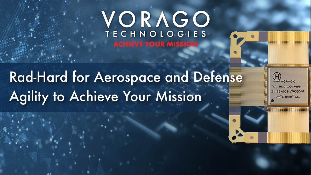 VORAGO (@voragotech) on Twitter photo Designed for use in aerospace and defense, our portfolio supports a range of system requirements with an emphasis on flexibility and scalability.
Learn more about our rad-hard solutions: buff.ly/3zXGrke Designed for use in aerospace and defense, our portfolio supports a range of system requirements with an emphasis on flexibility and scalability.
Learn more about our rad-hard solutions: buff.ly/3zXGrke