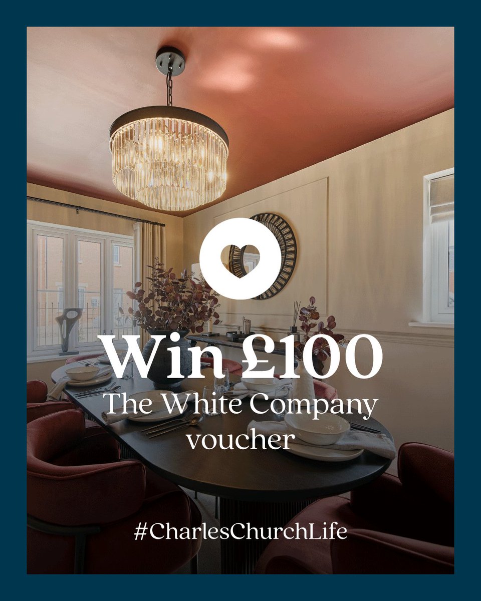Win a £100 The White Company voucher! 🎁 To enter show us how you've styled your home to make it your perfect sanctuary. Use #CharlesChurchLife and tag us. We’ll pick our winner 1st June 2025! T&amp;Cs apply.