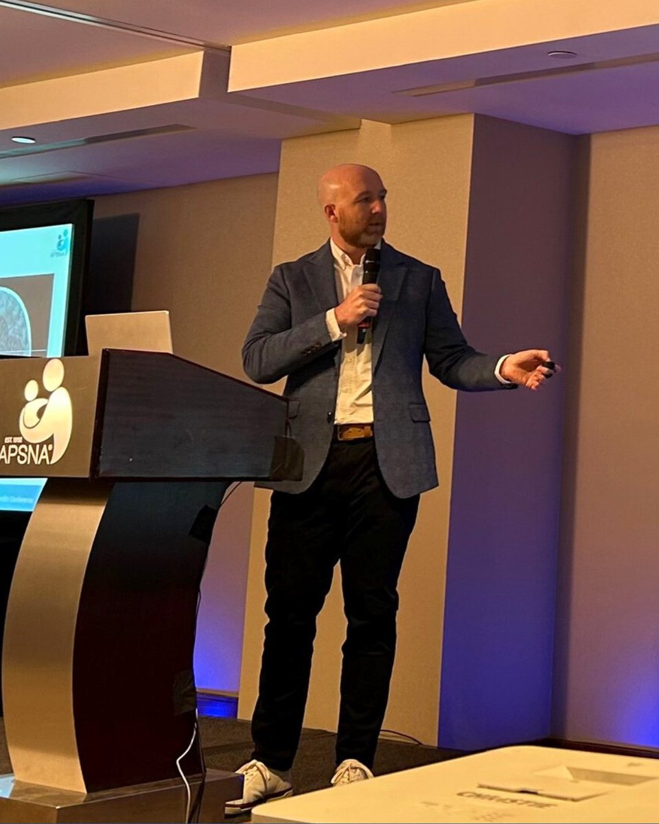 Happy #NursesWeek to our amazing nursing team! 💙 At the <a href="/APSNAnurse/">APSNA</a> 2025 Annual Scientific Conference, Michael Lamb, NP, presented on the evolving role of nurse practitioners in pediatric neurosurgery, highlighting innovations like the Hydrocephalus Action Plan. #Neuro