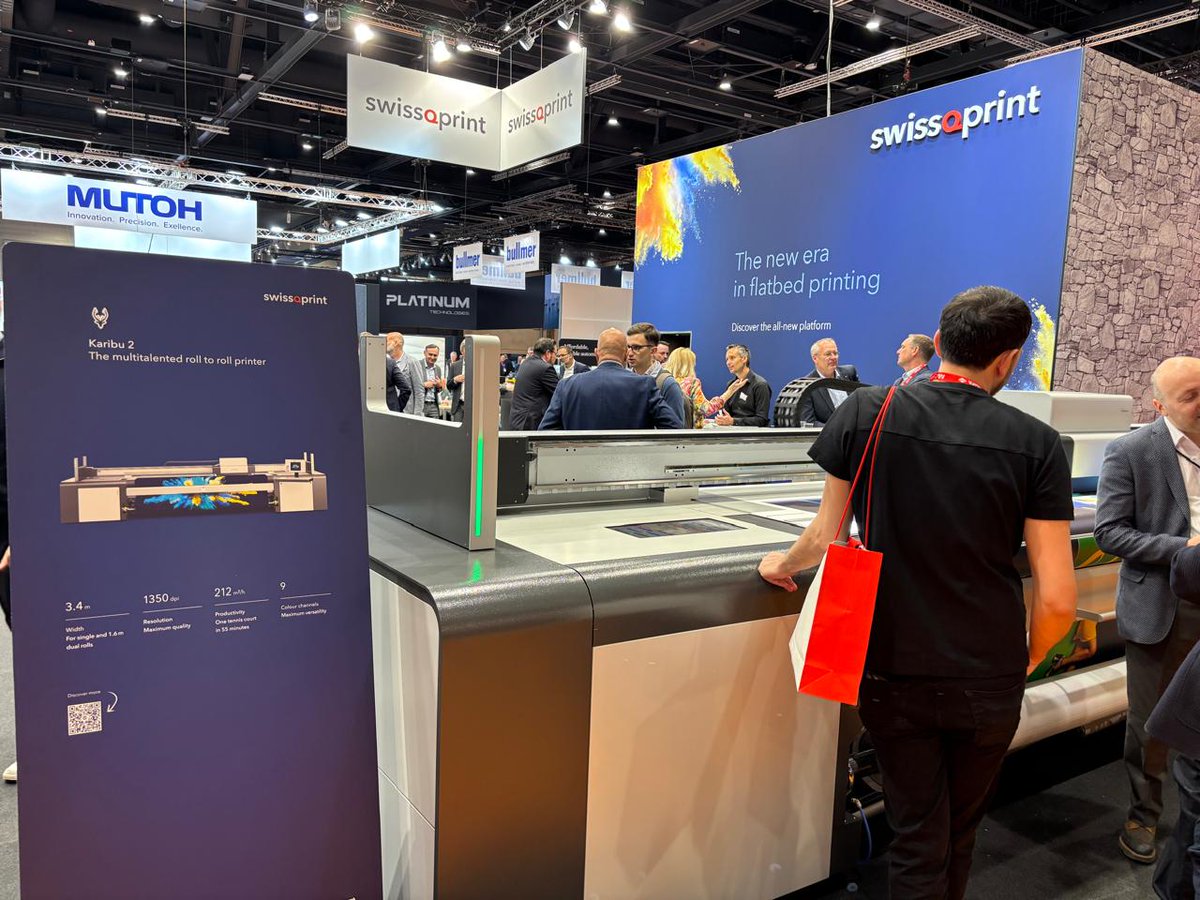 It has been a busy day 1 at <a href="/FESPA_Community/">FESPA</a> in Berlin, with a wide range of technologies for versatile applications on show, many of which are brand new.
Here are some of today's highlights: