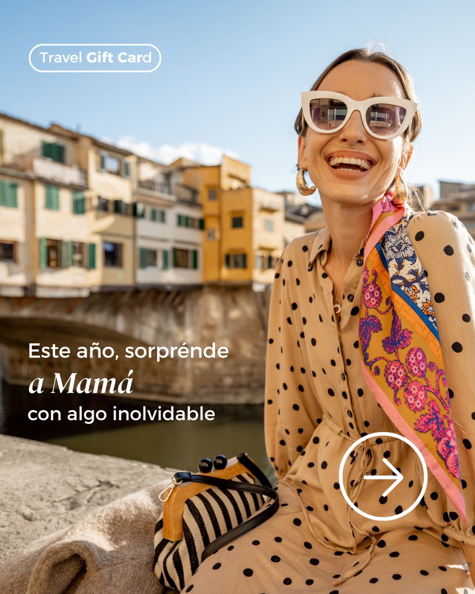 CTSCollection's tweet photo. ¡Este Día de las Madres, regálale momentos que duren toda la vida!
Con la Travel Gift Card de CTS Collection, el mundo es su destino.
#CTSCollection #RegaloDeViaje #DíaDeLaMadre #LuxuryTravel #TravelGiftCard #MamáMereceTodo
*A partir de $2,000 MXN. https://t.co/gBc4UAcaJ1