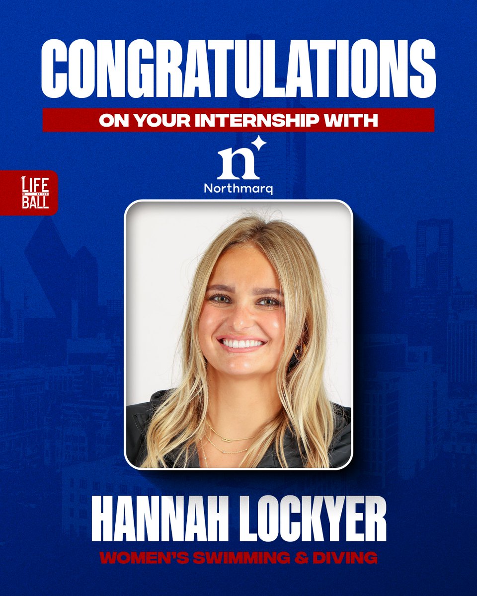 Life After Ball (@lifeafterball_) on Twitter photo Congratulationsย to Hannah Lockyer on your internship with Northmarq! #LifeAfterBall #Internship <a href="/SMUSwimDiveW/">SMU Women's SwimDive</a> <a href="/SMUMustangs/">SMU Athletics</a> Congratulationsย to Hannah Lockyer on your internship with Northmarq! #LifeAfterBall #Internship <a href="/SMUSwimDiveW/">SMU Women's SwimDive</a> <a href="/SMUMustangs/">SMU Athletics</a>