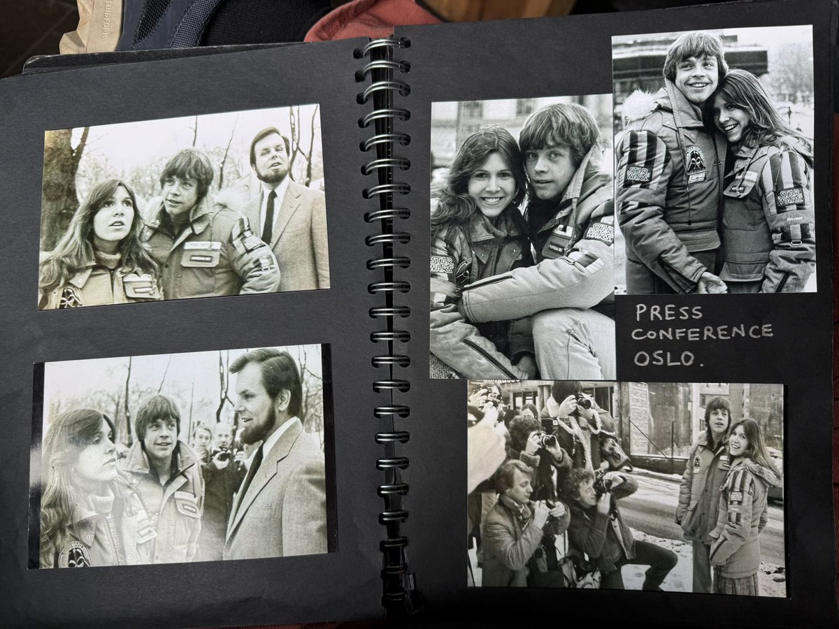 I spent last week at Finse 1222, the location used for the winter scenes of Star Wars V. They have an album in the reception there which is absolutely amazing!

And February 13-15, 2026: hotelfinse1222.no/hoth 🤩

cc <a href="/MarkHamill/">Mark Hamill</a> <a href="/donttrythis/">Adam Savage</a>