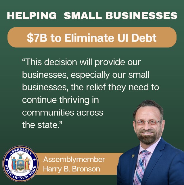 "I am deeply grateful that my colleagues, under the leadership of Speaker Carl Heastie, came together to include $7 billion in the Enacted State Fiscal Year (SFY) 2025-26 Budget to eliminate the Unemployment Trust Fund debt."