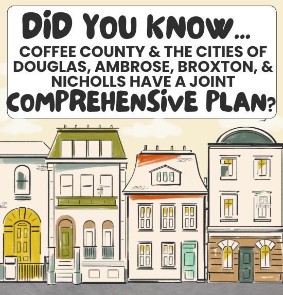 Did you know the city has a plan for progress in Douglas? Check out the Joint Comprehensive Plan to learn more!
cityofdouglasga.gov/234/Planning-a…