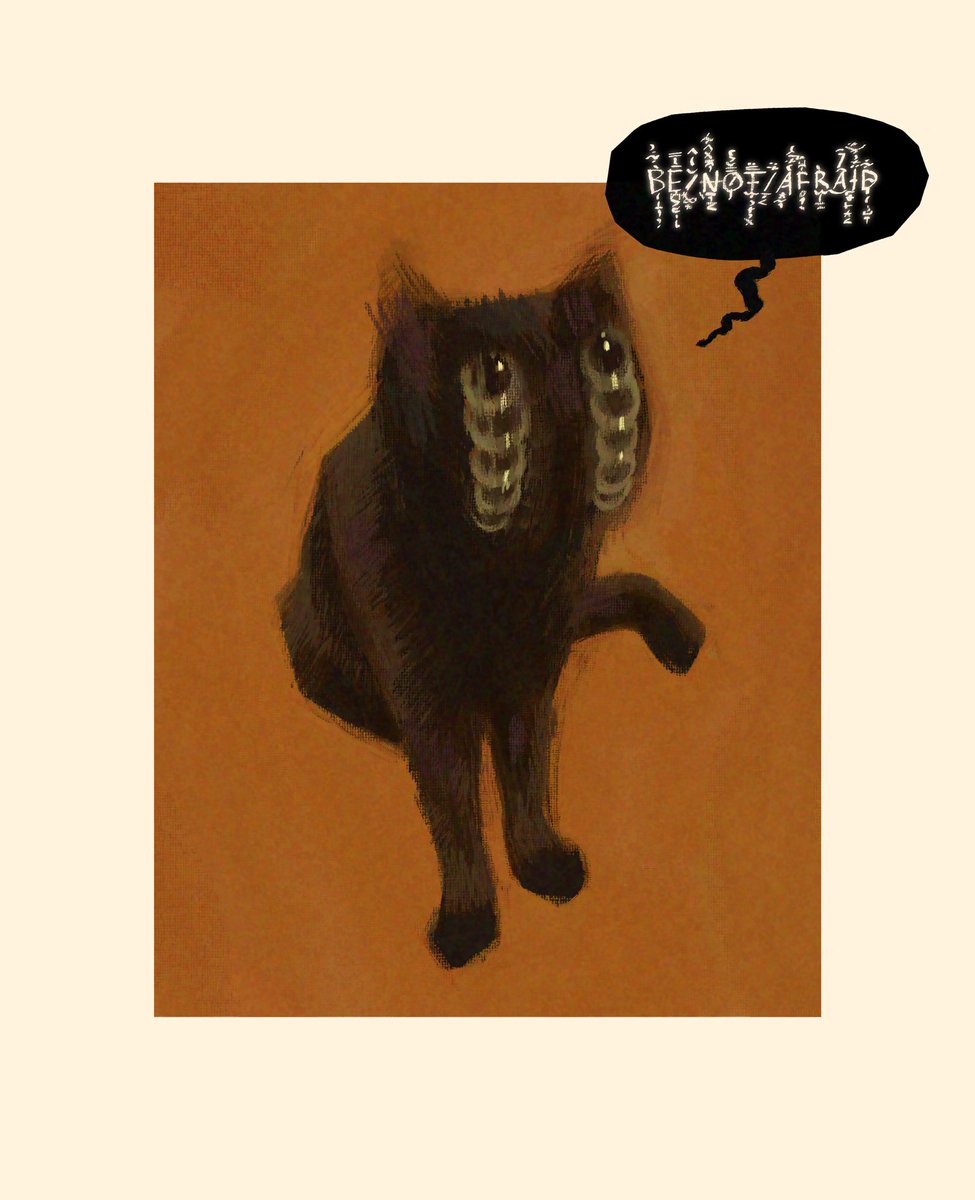 semoyed's tweet image. i’m really exciteds for the new movie! i exclaims with excitement. little did i know. it would be a feature. a creature feature. featuring… the creature.
#digitalart #sillycat #digitalpainting