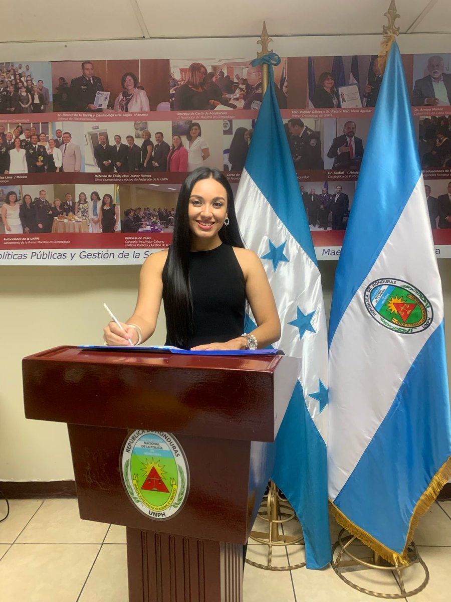 Se desarrolló la Defensa de Tesis de la Maestría en Criminología, denominada Caracterización de víctimas de violencia doméstica por agresores bajo efectos del alcohol, en la línea 114, Tegucigalpa 2024. Desarrollada por la maestranda Anyuli Marlene Escober Lopez
👨‍🎓Felicidades🥳