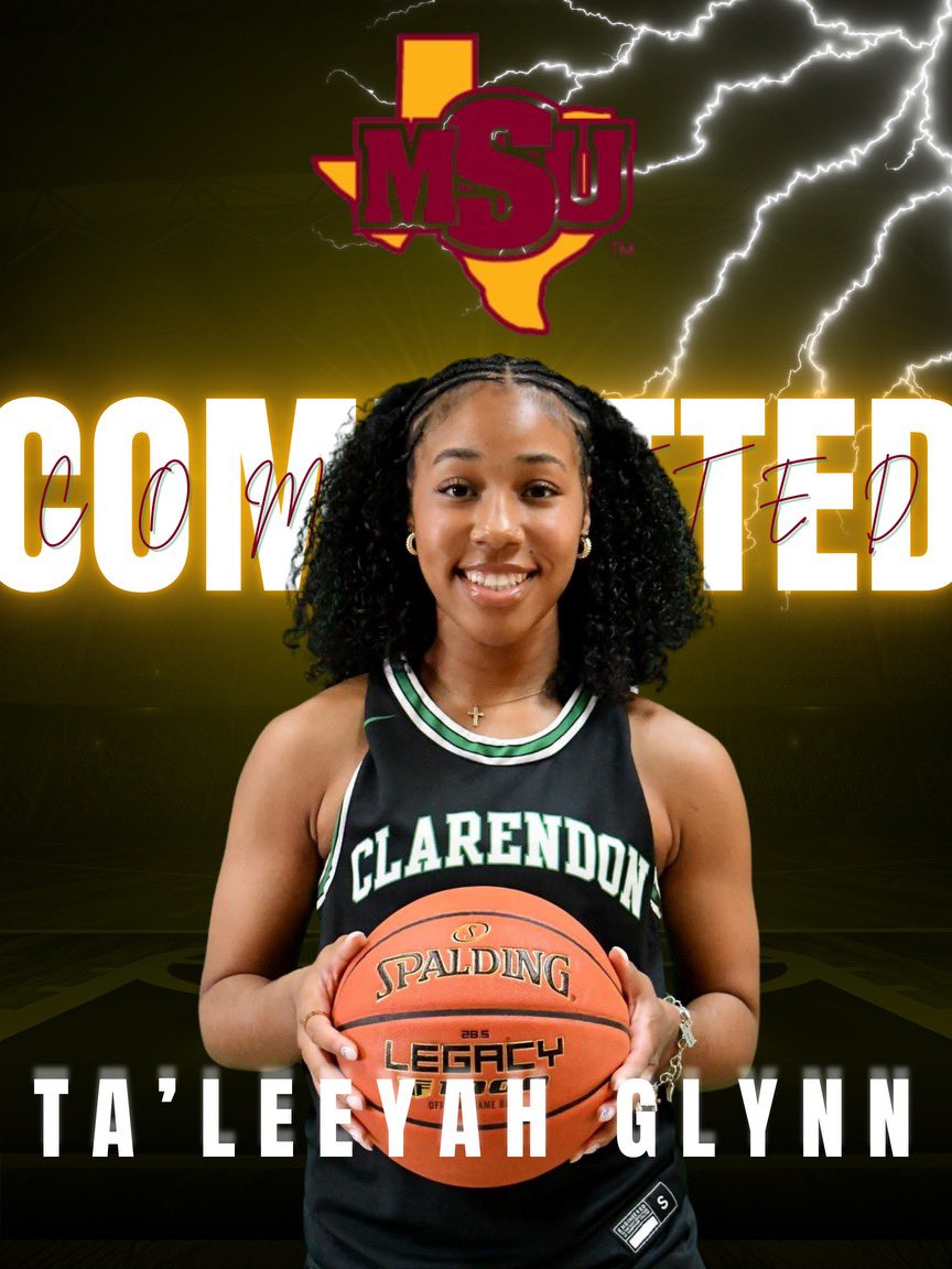 Help us congratulate Ta’Leeyah Glynn on her commitment to Midwestern State University!! We can’t wait to see you do great things at the next level 💚