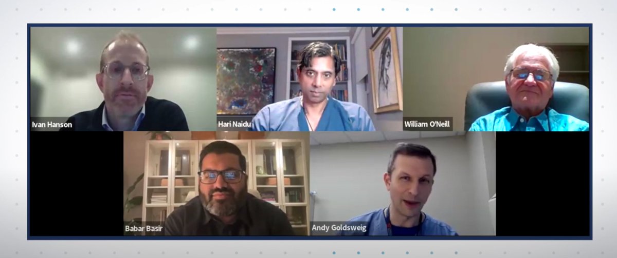 MyJSCAI (@myjscai) on Twitter photo 🫀 <a href="/SCAI/">SCAI</a> experts <a href="/AGoldsweig/">Andrew M. Goldsweig, MD, MS</a> <a href="/IvanHansonMD/">Ivan Hanson</a> <a href="/BillONeillMD/">William W. O'Neill</a> <a href="/SrihariNaiduMD/">Srihari S. Naidu, MD</a> <a href="/Babar_Basir/">Babar Basir</a> break down the Recover III study💡findings reveal pts improving w/in 24hrs are responders, while those who remain in Stage E face different challenges.
📺Tune in now: ow.ly/3IbW50VvSfA 🫀 <a href="/SCAI/">SCAI</a> experts <a href="/AGoldsweig/">Andrew M. Goldsweig, MD, MS</a> <a href="/IvanHansonMD/">Ivan Hanson</a> <a href="/BillONeillMD/">William W. O'Neill</a> <a href="/SrihariNaiduMD/">Srihari S. Naidu, MD</a> <a href="/Babar_Basir/">Babar Basir</a> break down the Recover III study💡findings reveal pts improving w/in 24hrs are responders, while those who remain in Stage E face different challenges.
📺Tune in now: ow.ly/3IbW50VvSfA